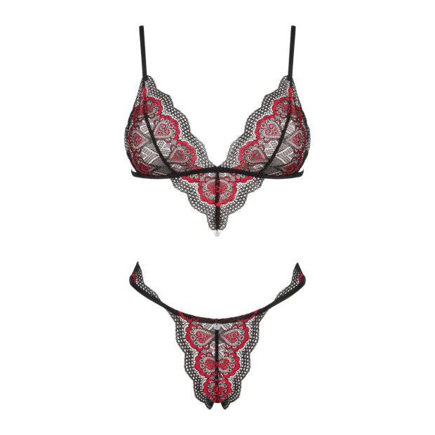 Obsessive Morenty 2pcs set black