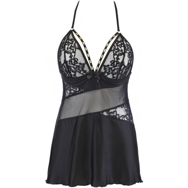 Axami babydoll & string black