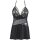 Axami babydoll & string black