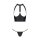 Passion Genevia 2pcs set with open bra black