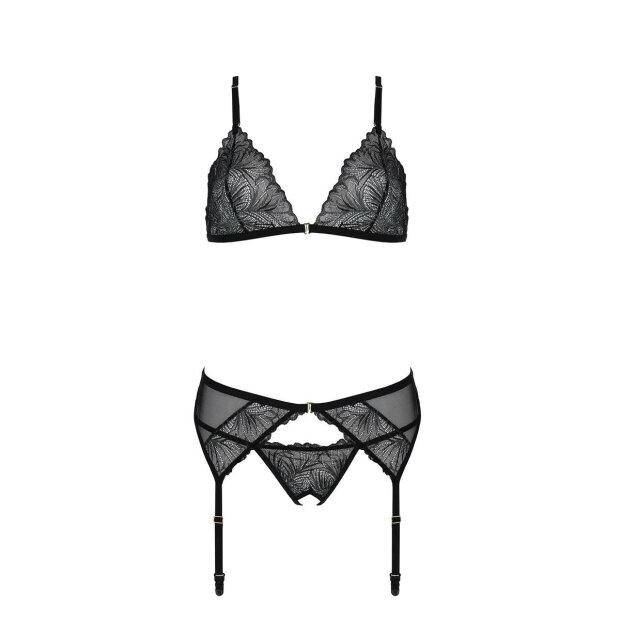 Passion Deliena 2pcs set black