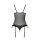 Passion Nessy corset & thong black