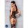 Passion Nessy corset & thong black