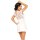 Beauty Night Fashion Sofia chemise & thong white