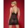 Obsessive Wonderia chemise & thong black