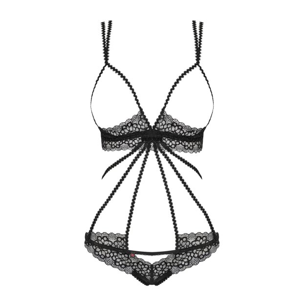 Obsessive Liferia cupless teddy black