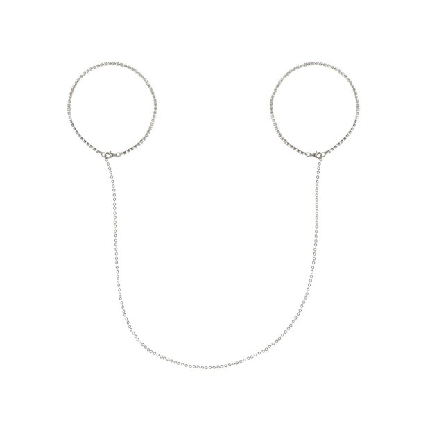 Obsessive Bijou cuffs silver