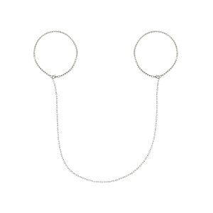 Obsessive Bijou cuffs silver