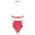 Obsessive Rediosa crotchless teddy red