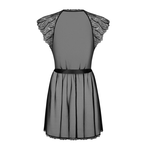 Obsessive Romanesa peignoir black