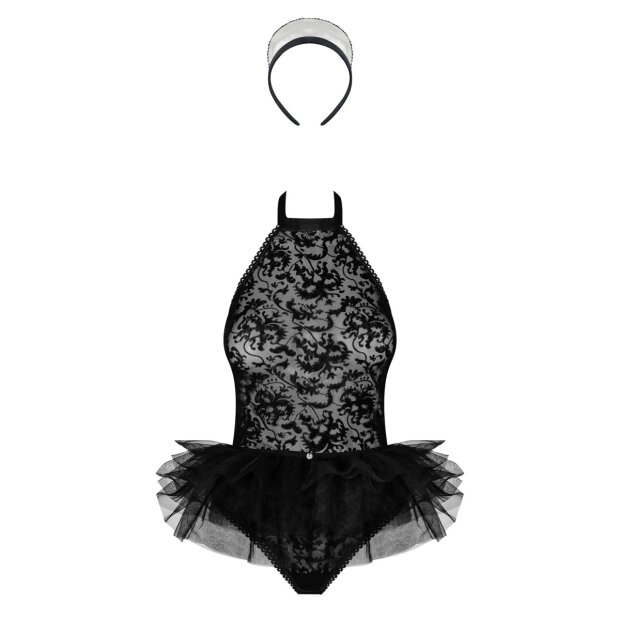 Obsessive Frilles costume black Size Plus