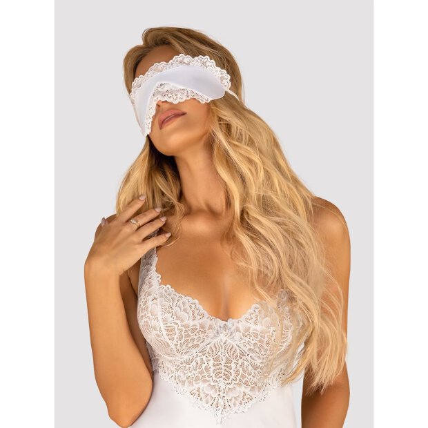Obsessive Amor Blanco eye mask white