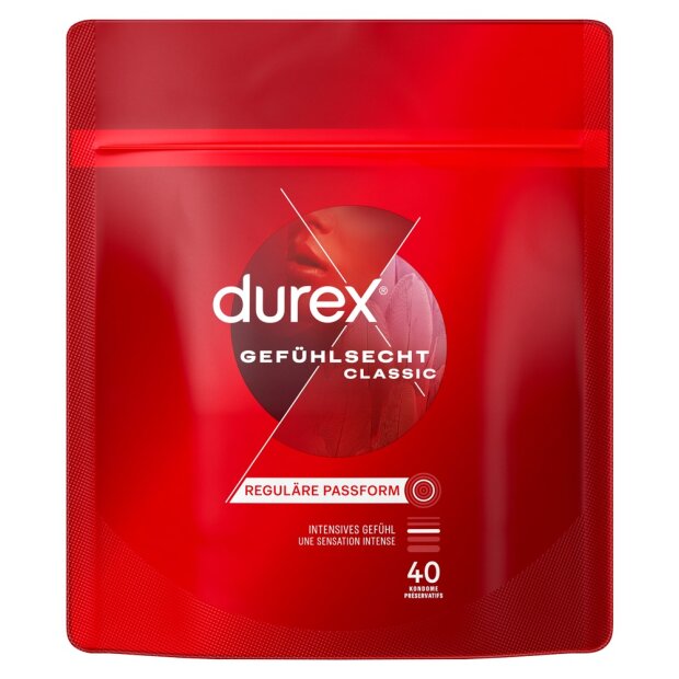 Durex Gefühlsecht 40pcs
