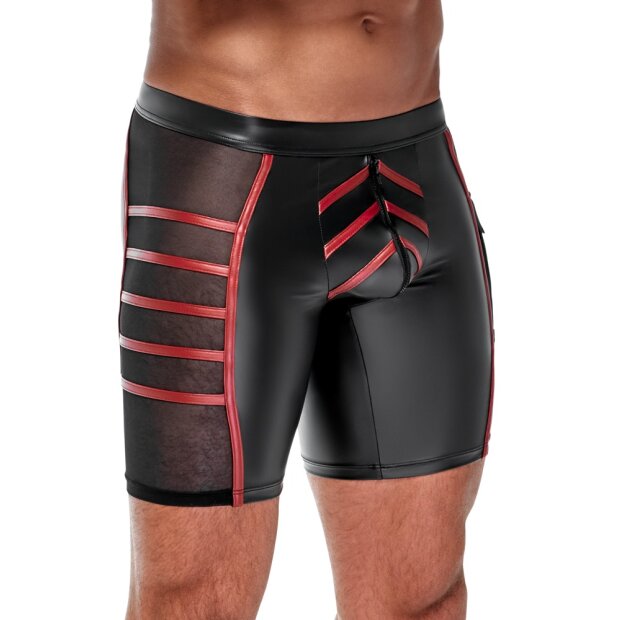 NEK - Mens Shorts Black/Red L