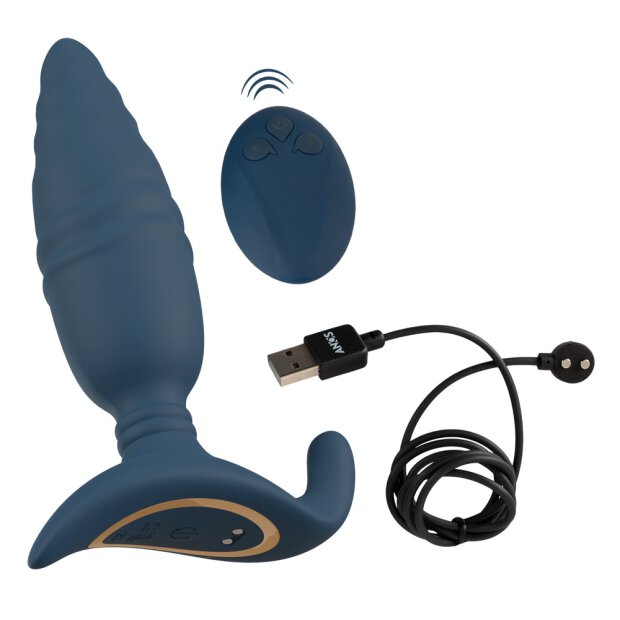 ANOS RC Thrusting butt plug with vibration