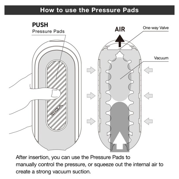 Flip Zero Gravity White Electronic Vibrations