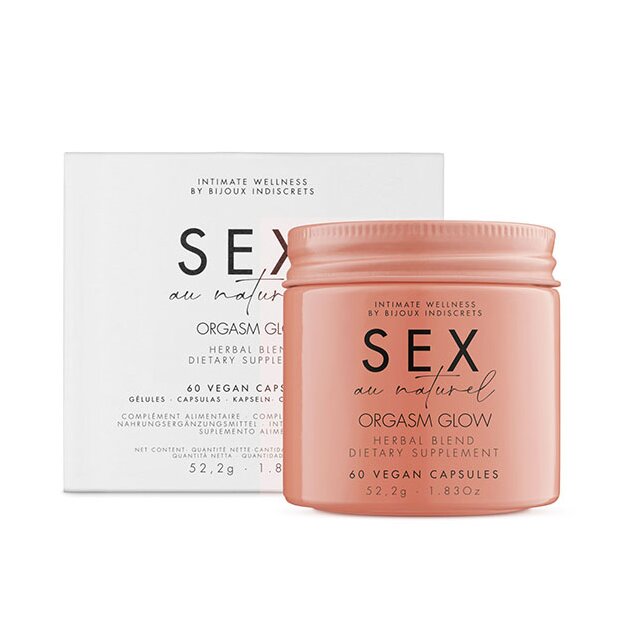 Bijoux Indiscrets - Sex au Naturel Orgasm Glow 60 Kapseln