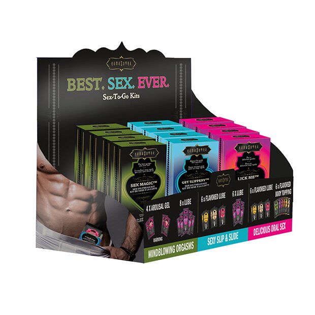 Kama Sutra Sex to Go Kit Lubricant Get slippery