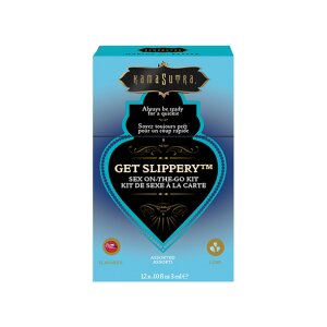 Kama Sutra Sex to Go Kit Lubricant Get slippery
