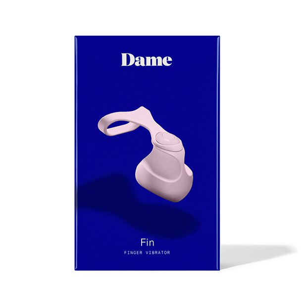 Dame - Fin Finger Vibrator Quartz