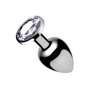 Booty Sparks Anal Plug Clear Gem S 2,8 cm