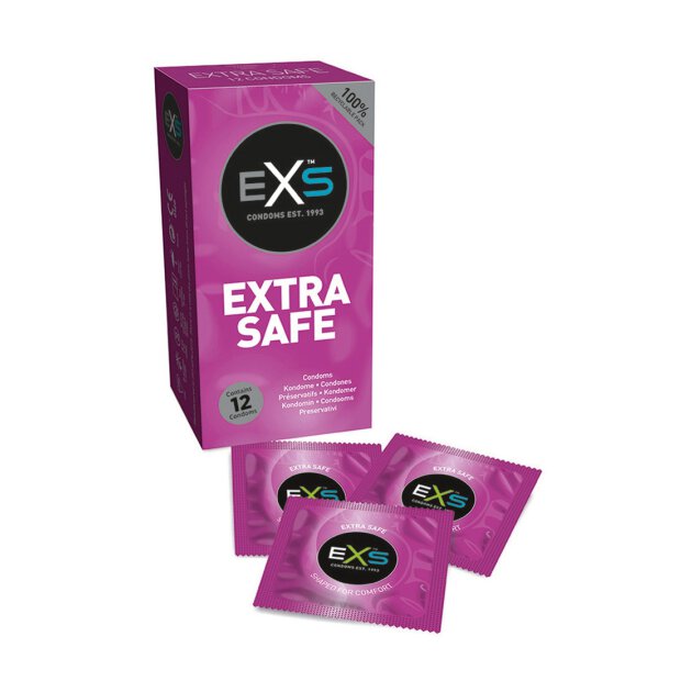 EXS Extra Safe - Condoms - 12 Pieces