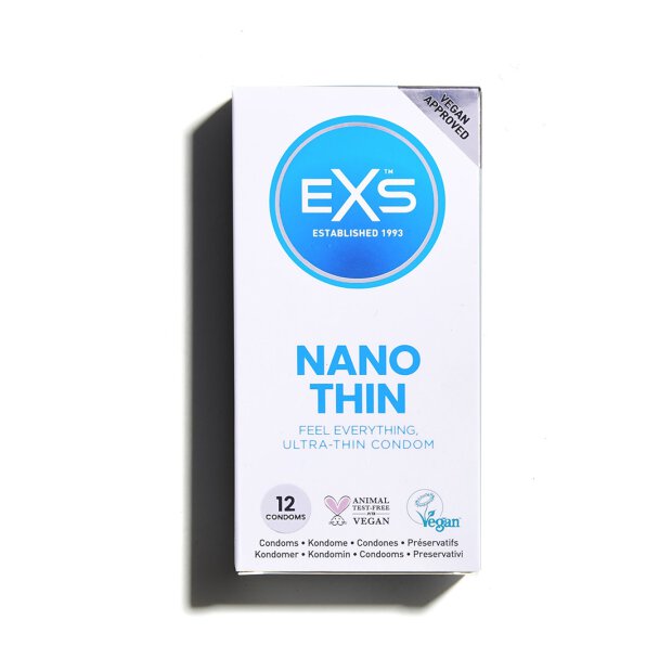 EXS Nano Thin - Condoms - 12 Pieces