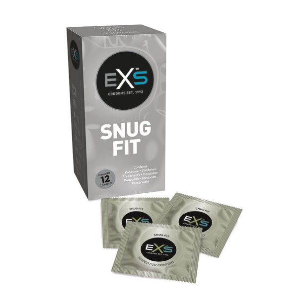 EXS Snug Fit - Condoms - 12 Pieces