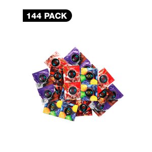 EXS Mixed Flavors - Condoms - 144 Pieces