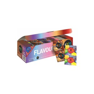 EXS Mixed Flavors - Condoms - 144 Pieces