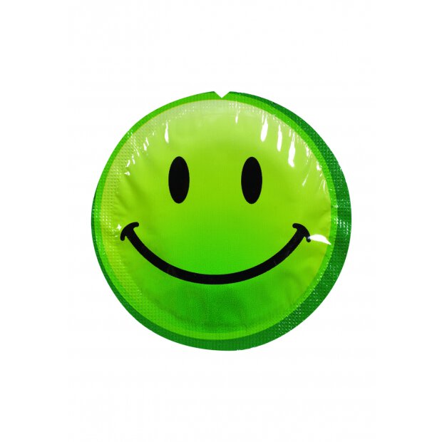 EXS Smiley Face Regular - Condoms - 100 Pieces
