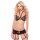 Allure Anna Bra and Suspender Skirt Set One Size