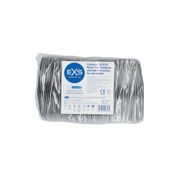 EXS Nano Thin - Condoms - 100 Pieces