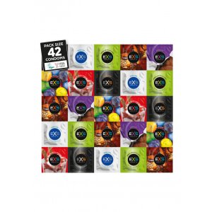 EXS Variety Pack 1 - Condoms - 42 Pieces