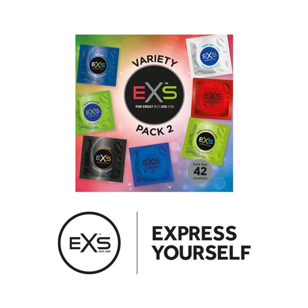 EXS Variety Pack 2 - Condoms - 42 Pieces
