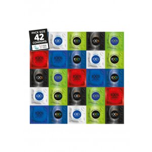 EXS Variety Pack 2 - Condoms - 42 Pieces