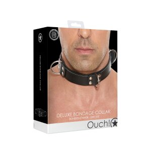 Shots Deluxe Bondage Halsband Onesize schwarz