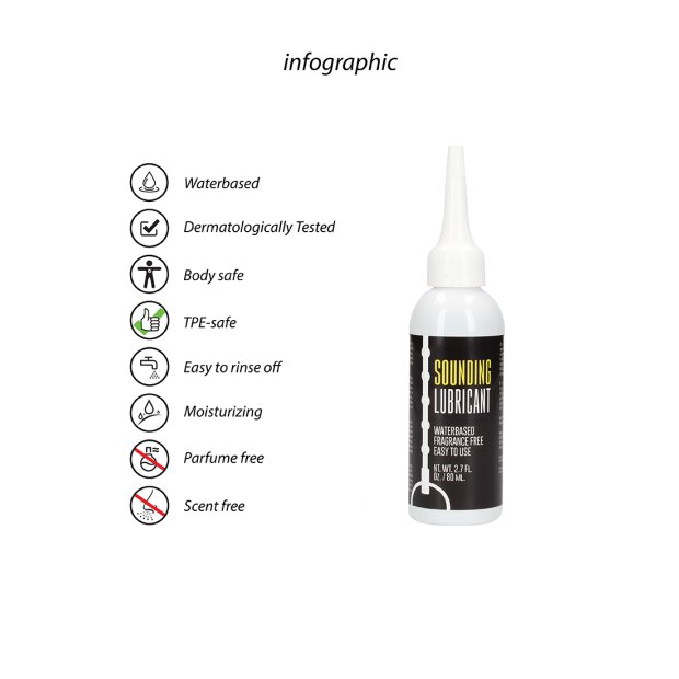 Shots Sounding Lubricant Lubrifiant urétral 80 ml