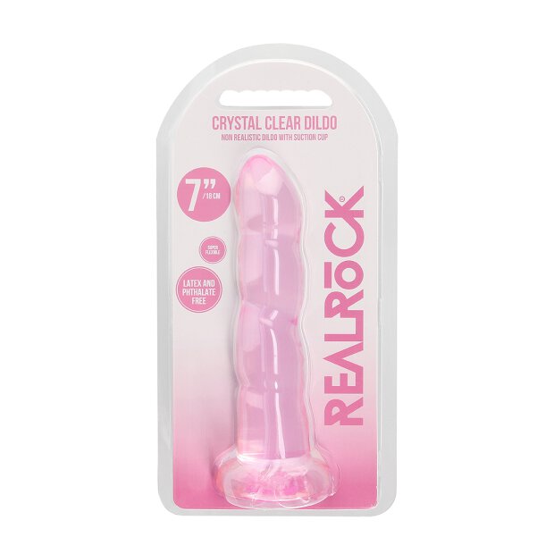 Non-Realistic Dildo with Suction Cup - 7" / 17 cm