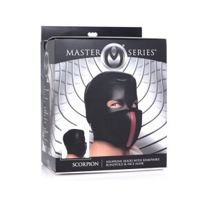 XR Brands Scorpion Gesichtsmaske mit abnehmbarer...