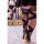 Kixies Jackie hold-up stockings ballet style transparent black XL
