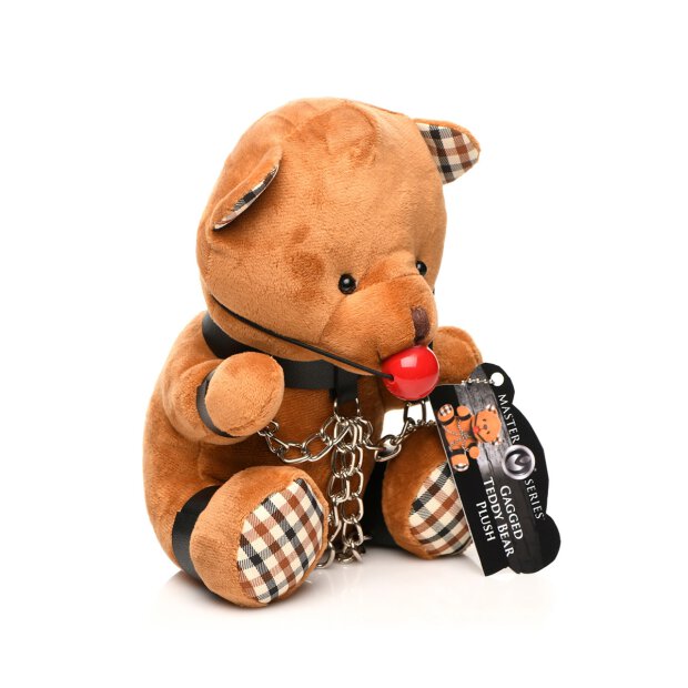 Master Series Gagged Teddy Bear Plush
