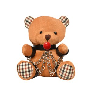 Gagged Teddy Bear Plush