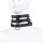 Tripple O-Ring Strap Collar PU-Leather