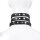 Tripple O-Ring Strap Collar PU-Leather