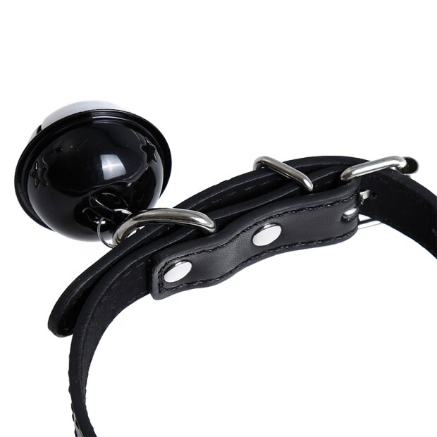 Collar with Bell PU-Leather