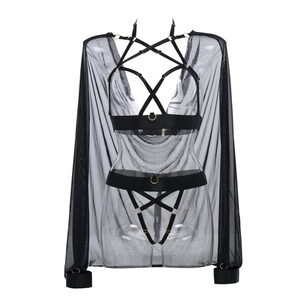 Allure Sweet Little Lies Harness Set OS Black
