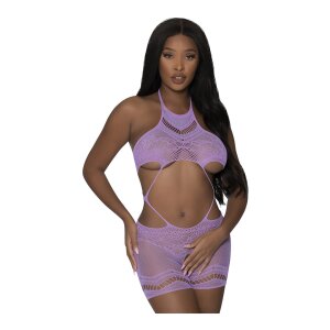 Magic Silk - Seamless Crotchless Romper - One Size -...