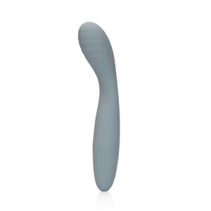 Loveline Ultra Soft Silikon G-Punkt Vibrator grau