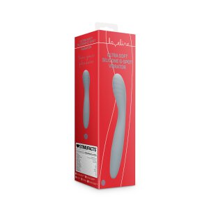 Loveline Ultra Soft Silikon G-Punkt Vibrator grau